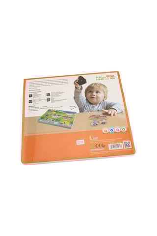 Puzzle sonoro in legno Veicoli - Da 18 mesi