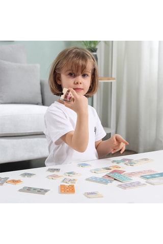 Puzzle numeri e animali in legno - Da 18 mesi