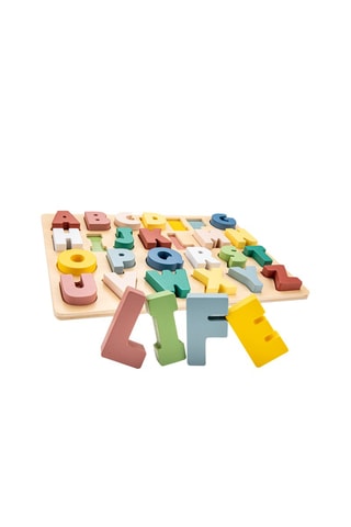 Puzzle alfabeto in legno - Da 24 mesi