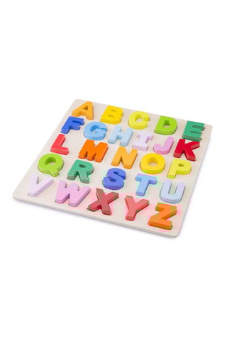 Puzzle alfabeto in legno -  26 pezzi - Da 2 anni