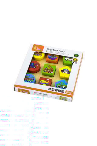 Puzzle in legno Animali della fattoria - 9 pezzi - Da 18 mesi