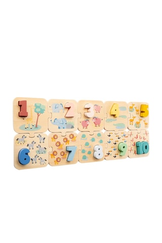 Puzzle safari in legno - Da 24 mesi