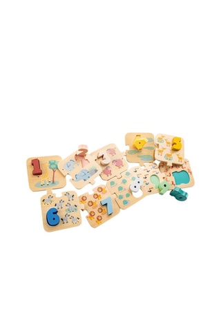 Puzzle safari in legno - Da 24 mesi