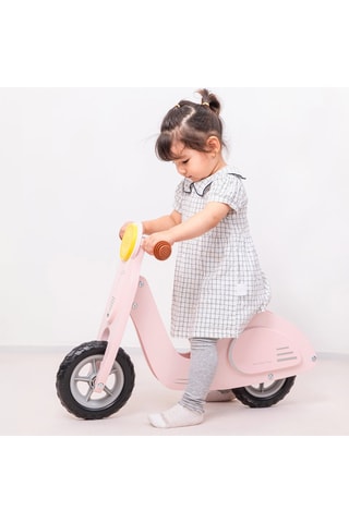 Bicicletta senza pedali in legno - Da 3 anni