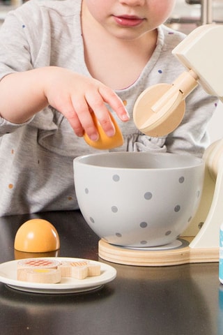 Set robot mixer in legno - Da 3 anni