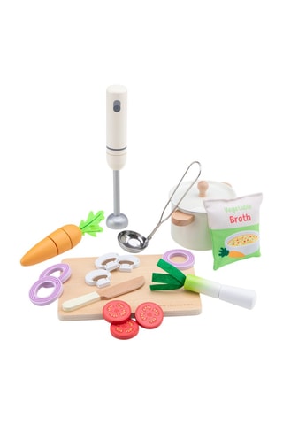 Set zuppa Play food in legno - Da 24 mesi