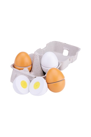 4 uova in legno - Da 2 anni