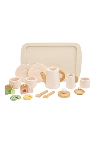 Servizio da tè in legno - Da 2 anni