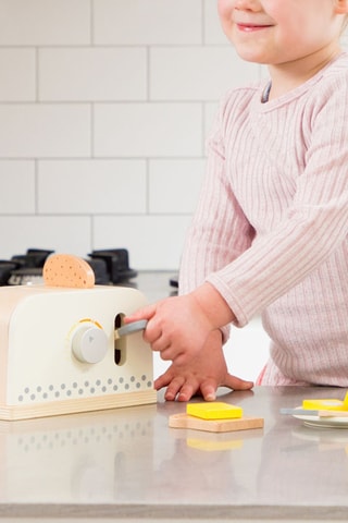 Set tostapane in legno - Da 3 anni