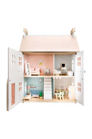 Casa delle bambole in legno - Da 3 anni