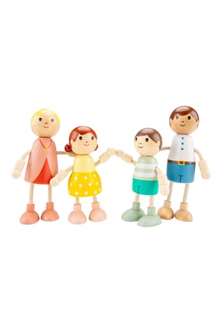 4 bambole in legno - Da 3 anni