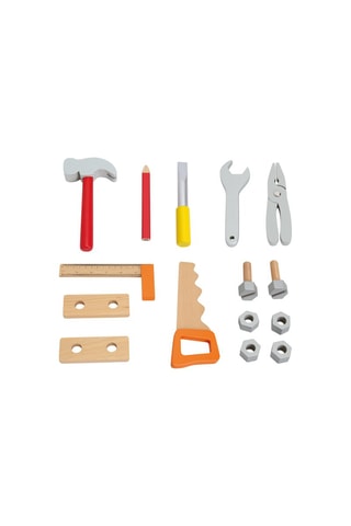 Set attrezzi in legno - 16 pezzi