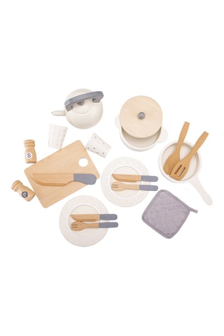 Servizio di piatti in legno - Dai 2 anni