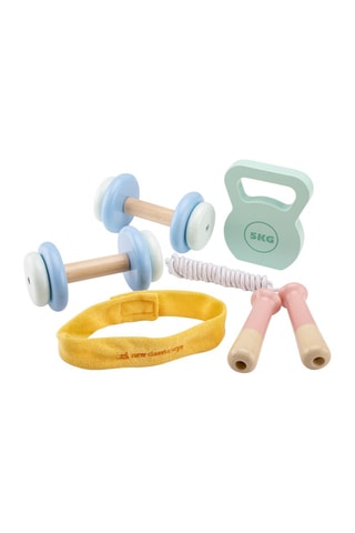 Set fitness in legno - Da 3 anni