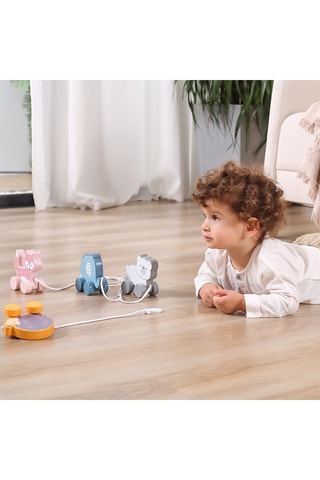 Volpe da tirare in legno - Da 3 anni