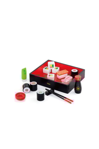 Set sushi in legno - 15 pezzi  -  Da 18 mesi