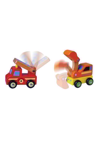 Cofanetto automobili in legno  -  Da 18 mesi