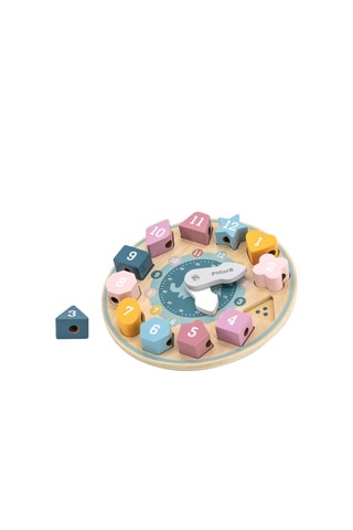 Orologio a incastro in legno - Da 18 mesi