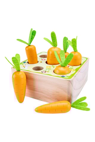 Gioco pianta la carota in legno - Da 3 anni