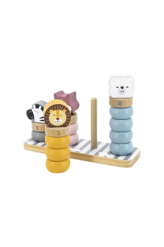 Gioco motricità in legno - 18 pezzi - Da 18 mesi