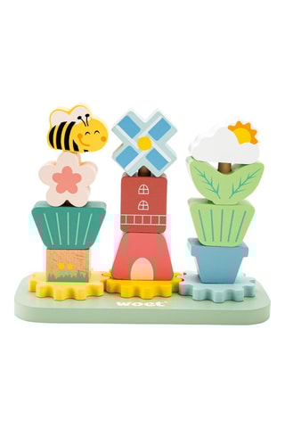 Giocattolo da impilare in legno - Da 12 mesi