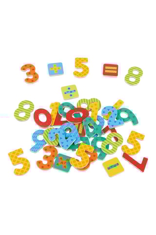 Gioco numeri magnetici in legno - Da 3 anni
