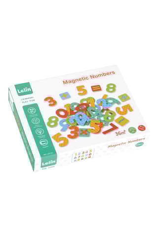 Gioco numeri magnetici in legno - Da 3 anni