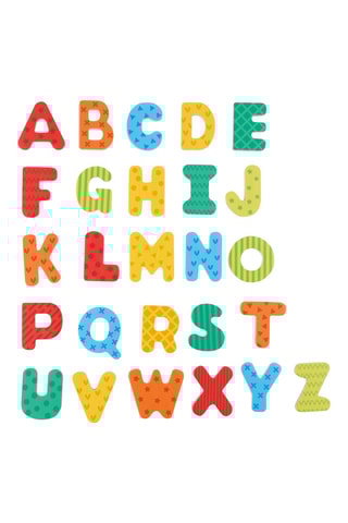 Gioco lettere magnetiche in legno - Da 3 anni