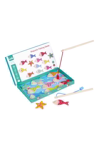 Gioco della pesca magnetico in legno - Da 18 mesi