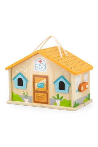 Ospedale per animali domestici in legno - Da 3 anni