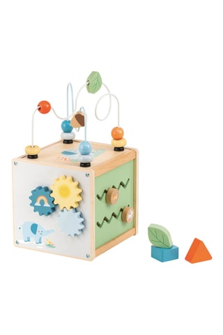 Cubo multiattività in legno - Da 12 mesi