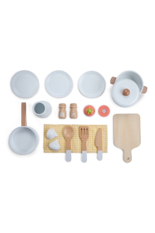 Cucina con accessori in legno - Da 3 anni
