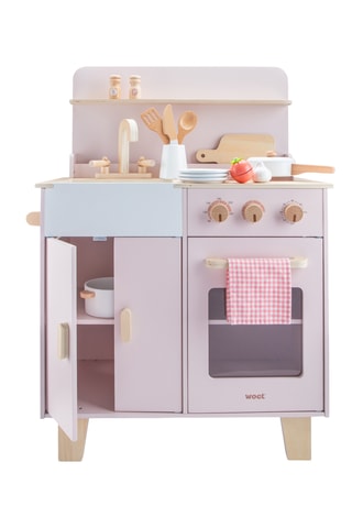 Cucina con accessori in legno - Da 3 anni