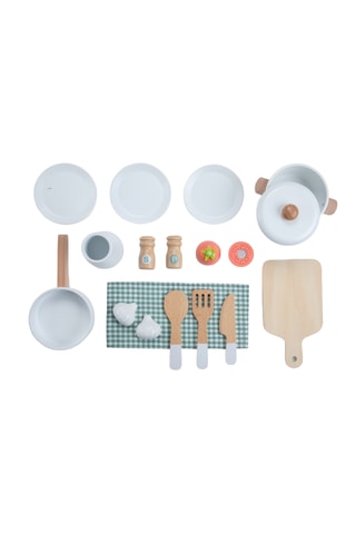 Cucina con accessori in legno - Da 3 anni