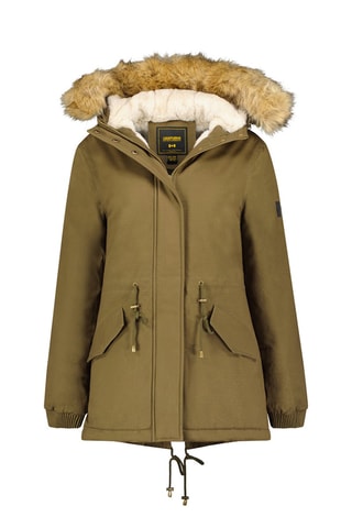 Parka con capucha Ampuriana - Caqui