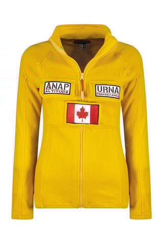 Chaqueta polar Tantouana - 
Amarillo