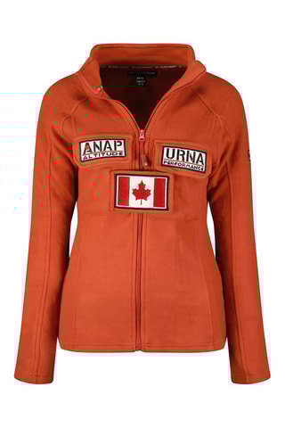 Chaqueta polar Tantouana - 
Rojizo