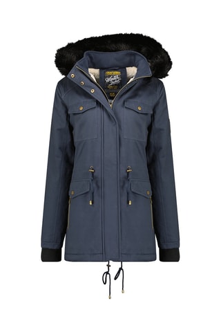 Parka con capucha Celestana - Azul marino