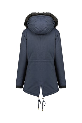 Parka con capucha Celestana - Azul marino