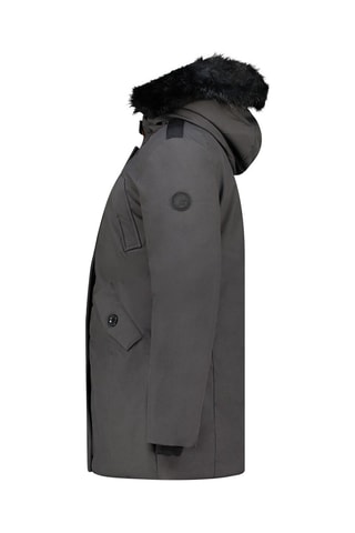 Parka con capucha Cherifana - Gris oscuro
