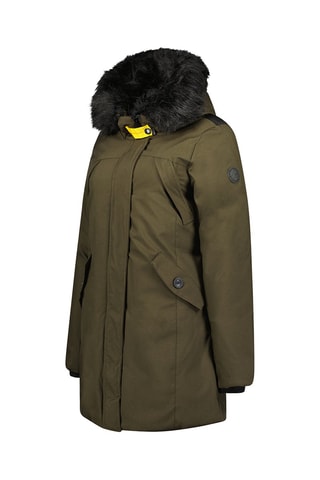 Parka con capucha Cherifana - Caqui