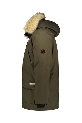 Chaqueta con capucha Claudana - Caqui