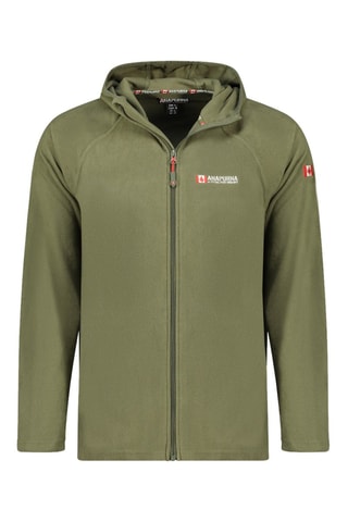 Chaqueta polar con capucha Tugoodana - Caqui