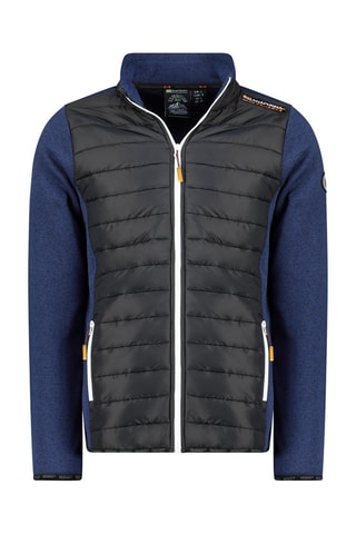 Chaqueta polar Tirexana - Azul marino y negro