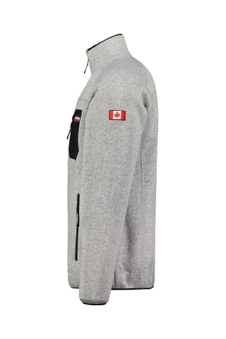 Chaqueta polar Titlana - Gris claro jaspeado