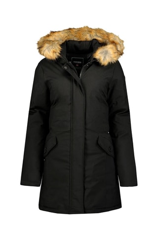 Chaqueta con capucha Dinastiana - Negro