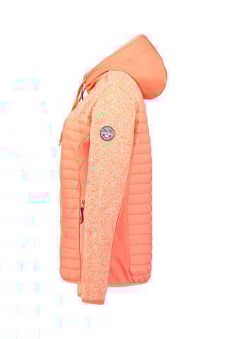 Chaqueta con capucha Taquana - Coral