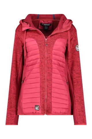 Chaqueta con capucha Taquana - Rojo