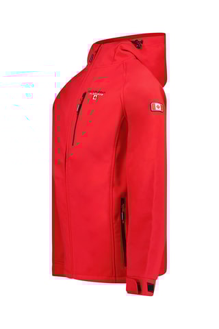Cazadora Softshell con capucha Takitana - Rojo