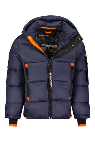 Anorak con capucha Calixana - Azul marino